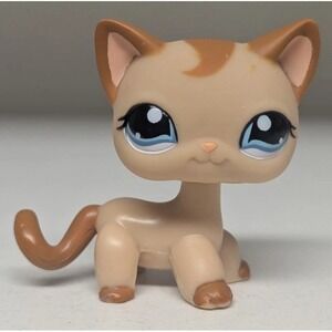 Littlest Pet Shop #1024 Shorthair Cat Original Hasbro LPS Runway Pets B